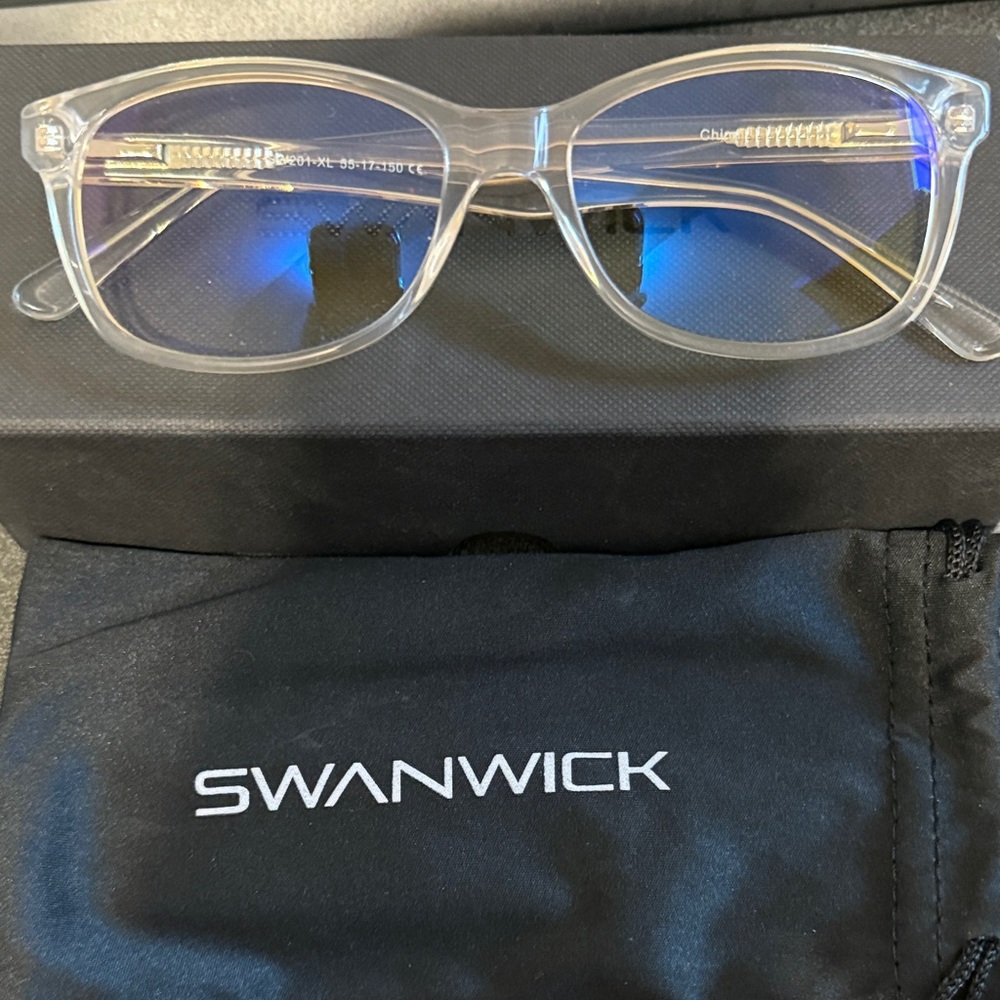 Clear Blue Light Blocking Glasses